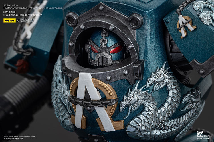 Alpha Legion Contemptor Dreadnought with Gravis Plasma Cannon - view 14