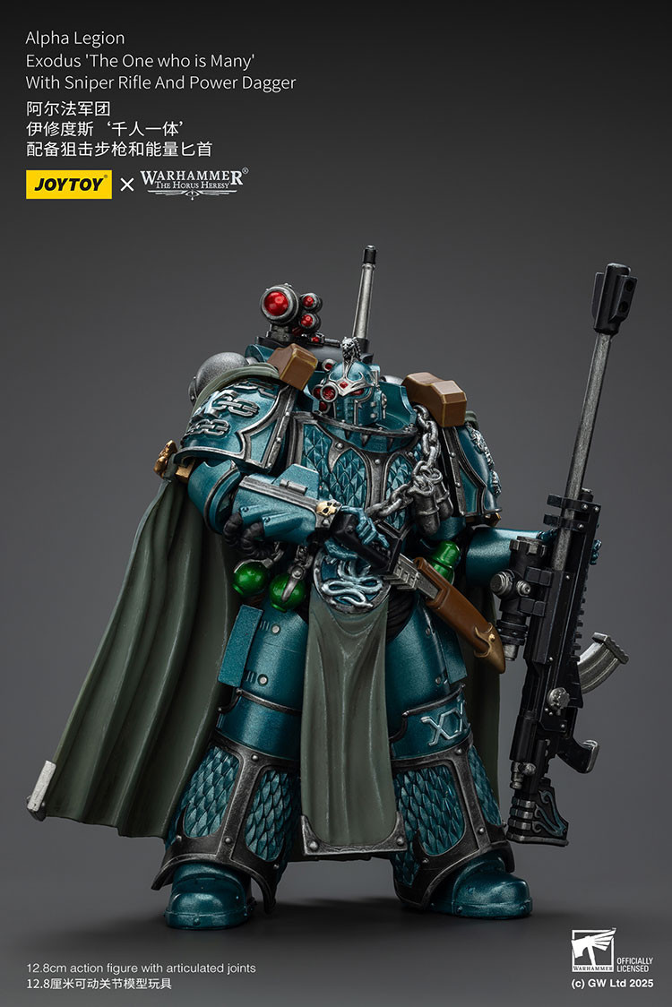 Alpha Legion Exodus 'The One who is Many’ With Sniper Rifle And Power Dagger - view 16