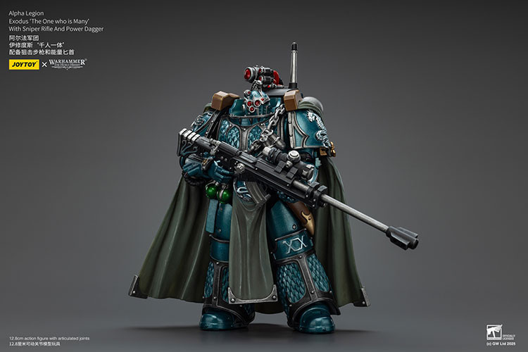 Alpha Legion Exodus 'The One who is Many’ With Sniper Rifle And Power Dagger - view 10