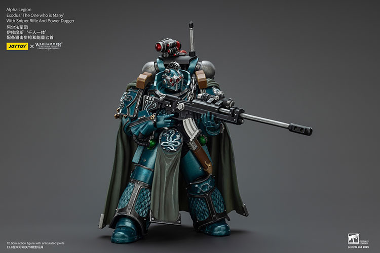 Alpha Legion Exodus 'The One who is Many’ With Sniper Rifle And Power Dagger - view 14
