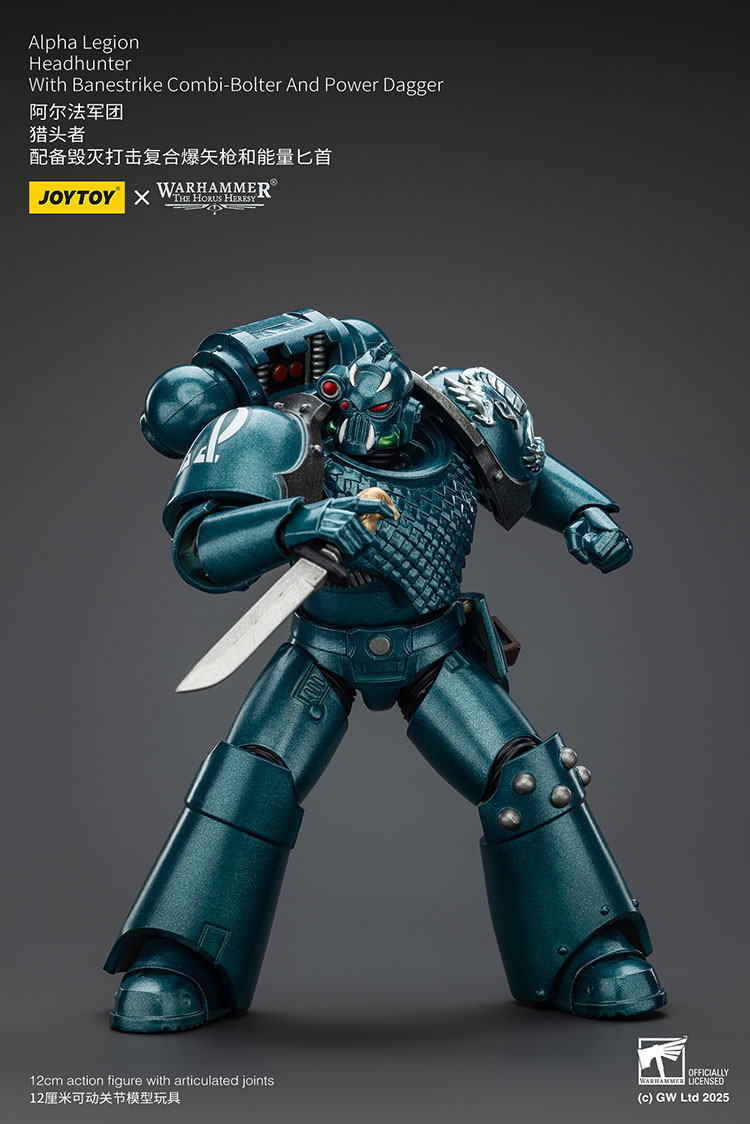 Alpha Legion Headhunter With Banestrike Combi-Bolter And Power Dagger - view 13