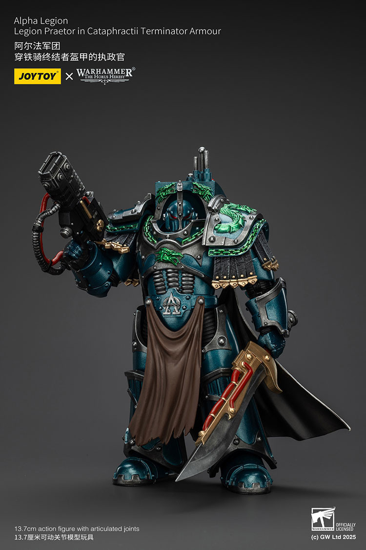 Alpha Legion Legion Praetor in Cataphractii Terminator Armour - view 8