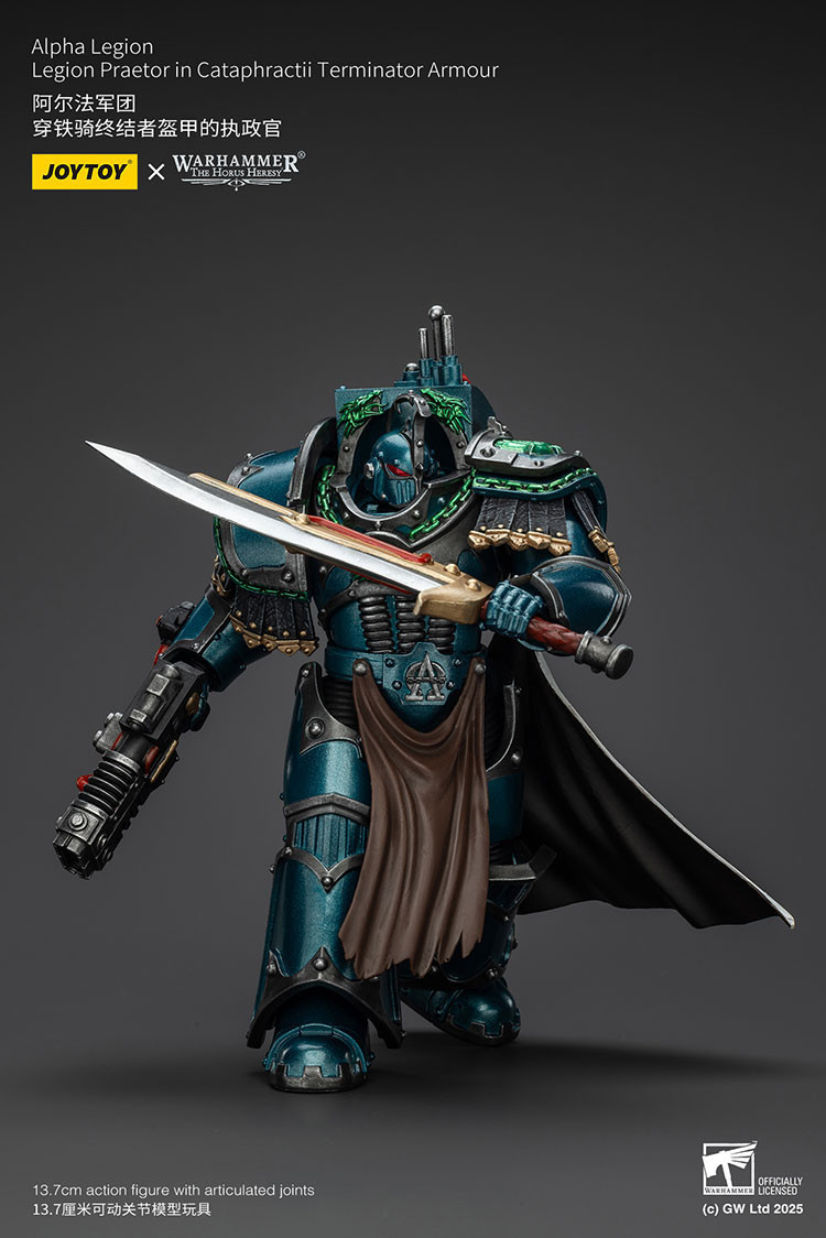 Alpha Legion Legion Praetor in Cataphractii Terminator Armour - view 10