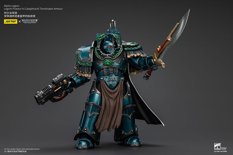Alpha Legion Legion Praetor in Cataphractii Terminator Armour - view 12