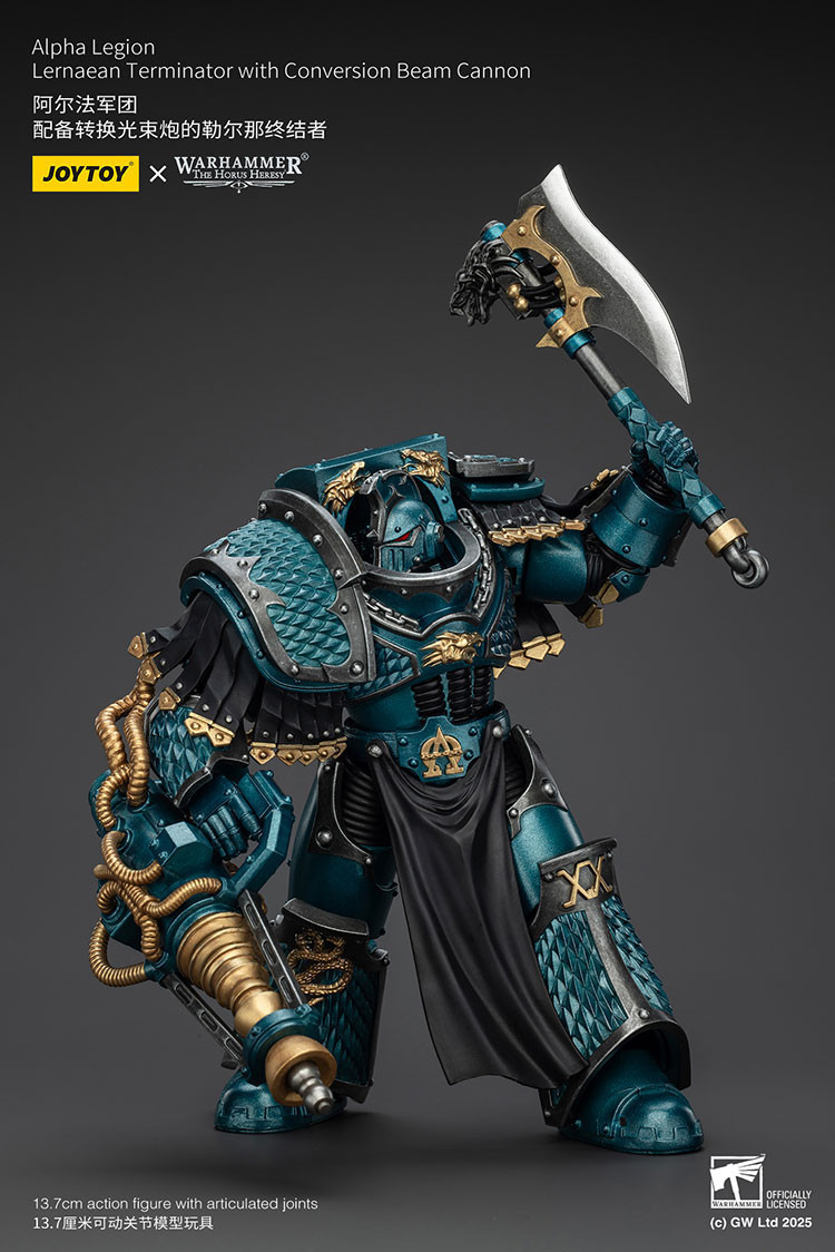 Alpha Legion Lernaean Terminator with Conversion Beam Cannon - view 12