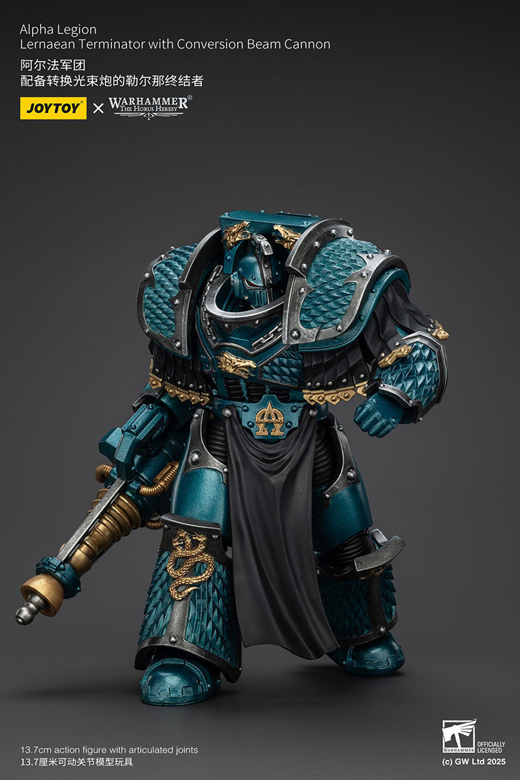 Alpha Legion Lernaean Terminator with Conversion Beam Cannon - view 13