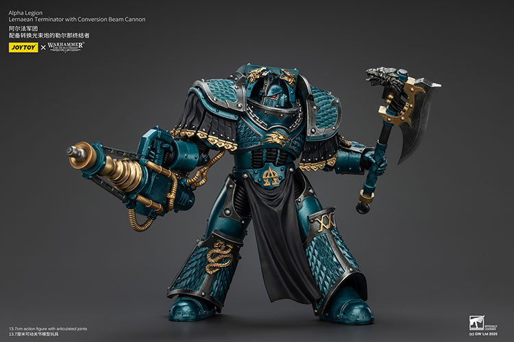 Alpha Legion Lernaean Terminator with Conversion Beam Cannon - view 10