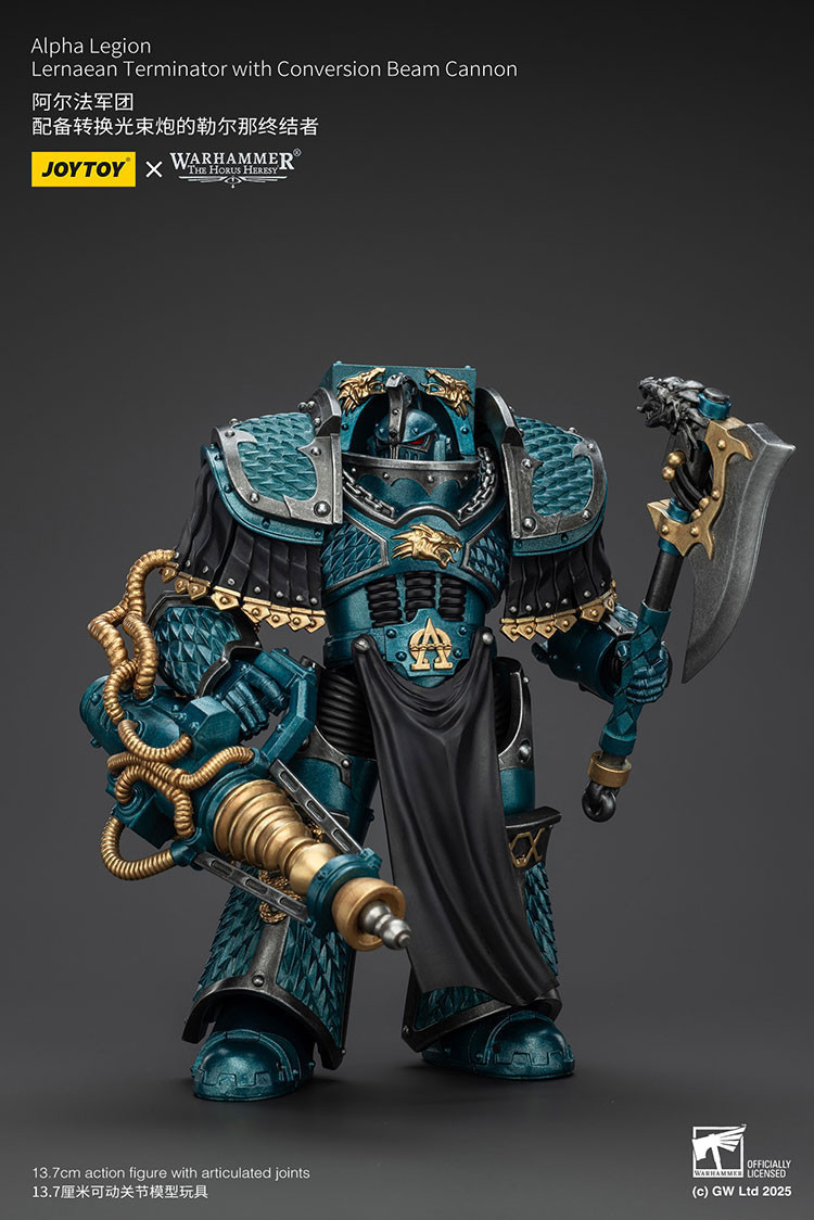 Alpha Legion Lernaean Terminator with Conversion Beam Cannon - view 8