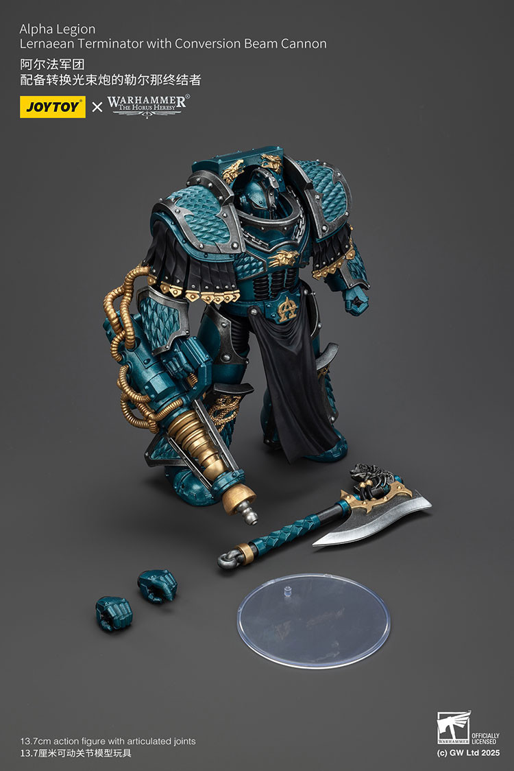 Alpha Legion Lernaean Terminator with Conversion Beam Cannon - view 14