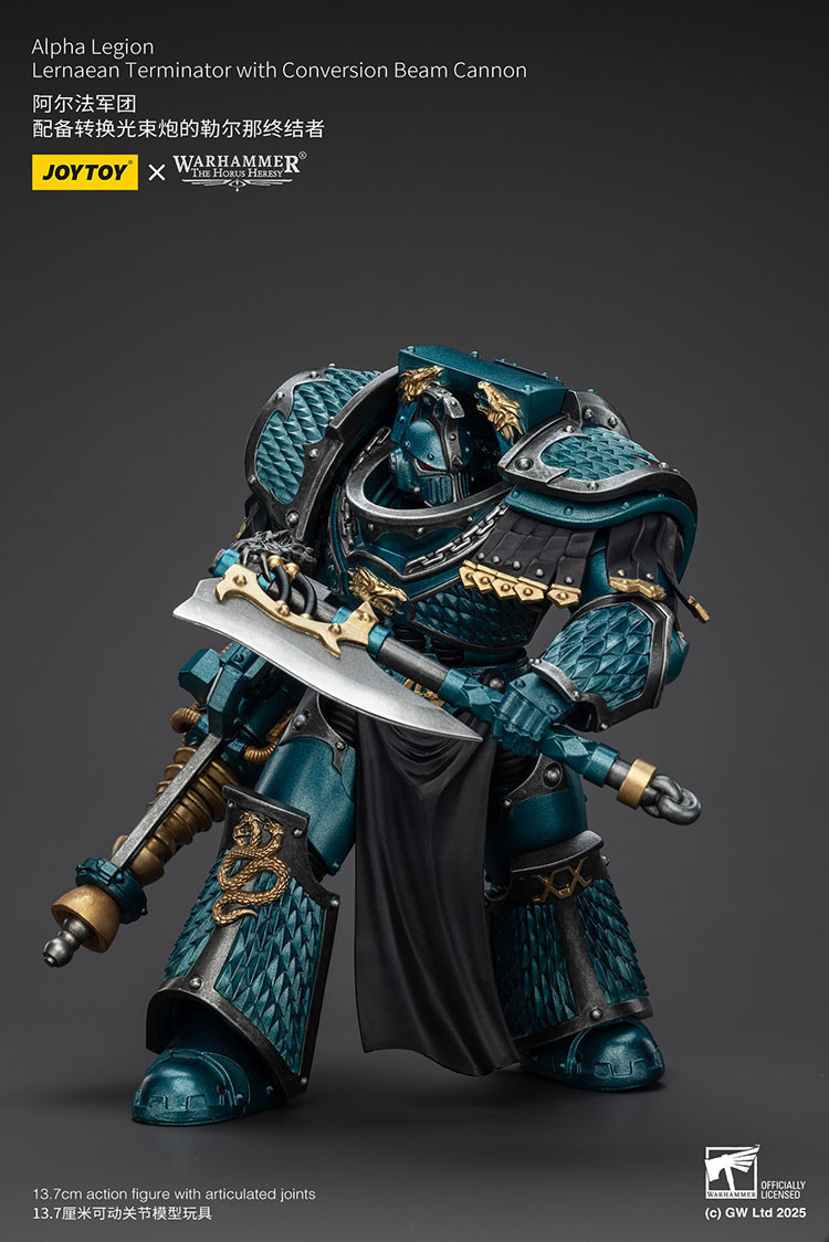 Alpha Legion Lernaean Terminator with Conversion Beam Cannon - view 11