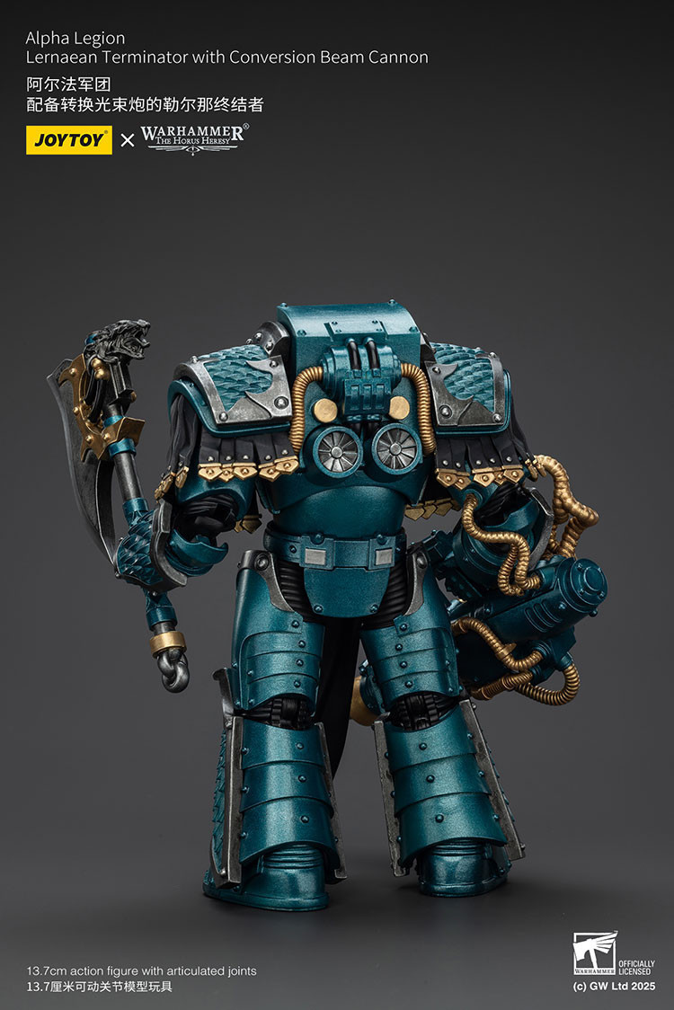 Alpha Legion Lernaean Terminator with Conversion Beam Cannon - view 9