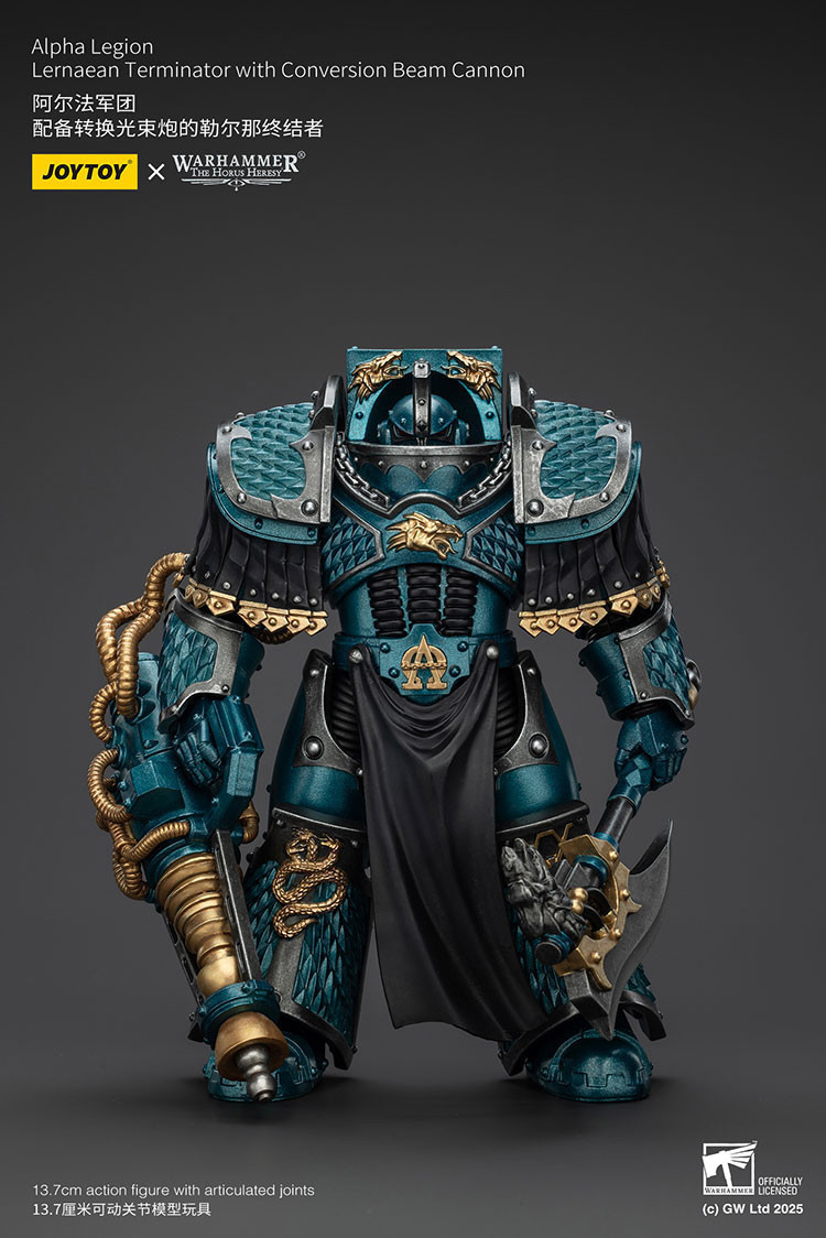 Alpha Legion Lernaean Terminator with Conversion Beam Cannon - view 7
