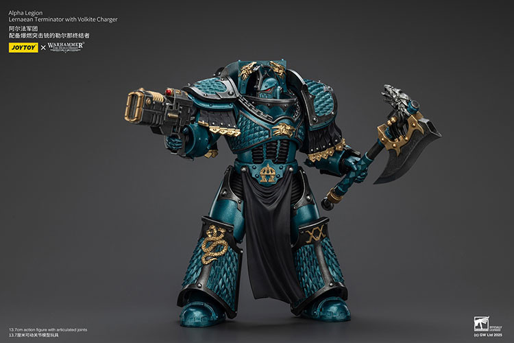 Alpha Legion Lernaean Terminator with Volkite Charger - view 11