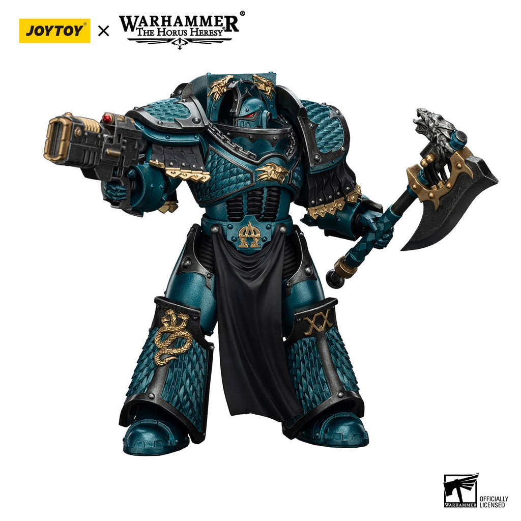 Alpha Legion Lernaean Terminator with Volkite Charger - view 2