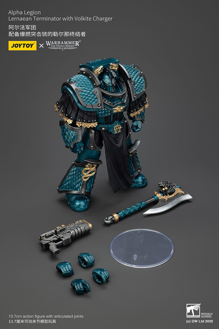 Alpha Legion Lernaean Terminator with Volkite Charger - view 14