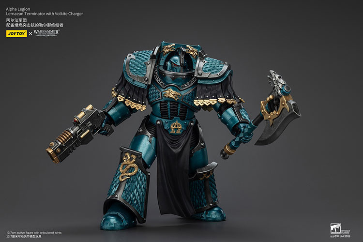 Alpha Legion Lernaean Terminator with Volkite Charger - view 13