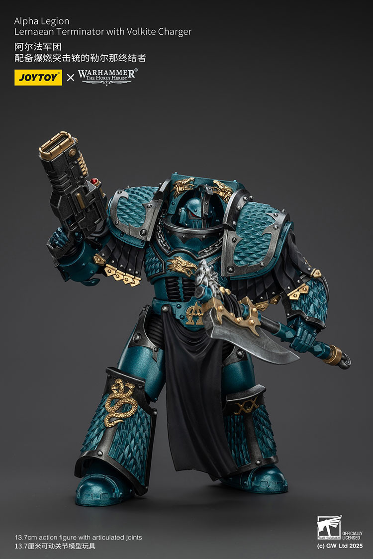 Alpha Legion Lernaean Terminator with Volkite Charger - view 10