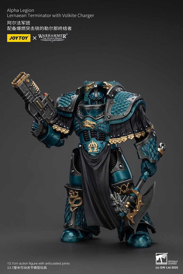 Alpha Legion Lernaean Terminator with Volkite Charger - view 8