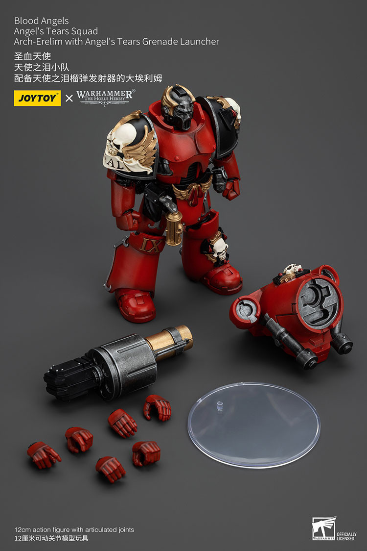Blood Angels Angel's Tears Squad Arch-Erelim with Angel's Tears Grenade Launcher - view 13