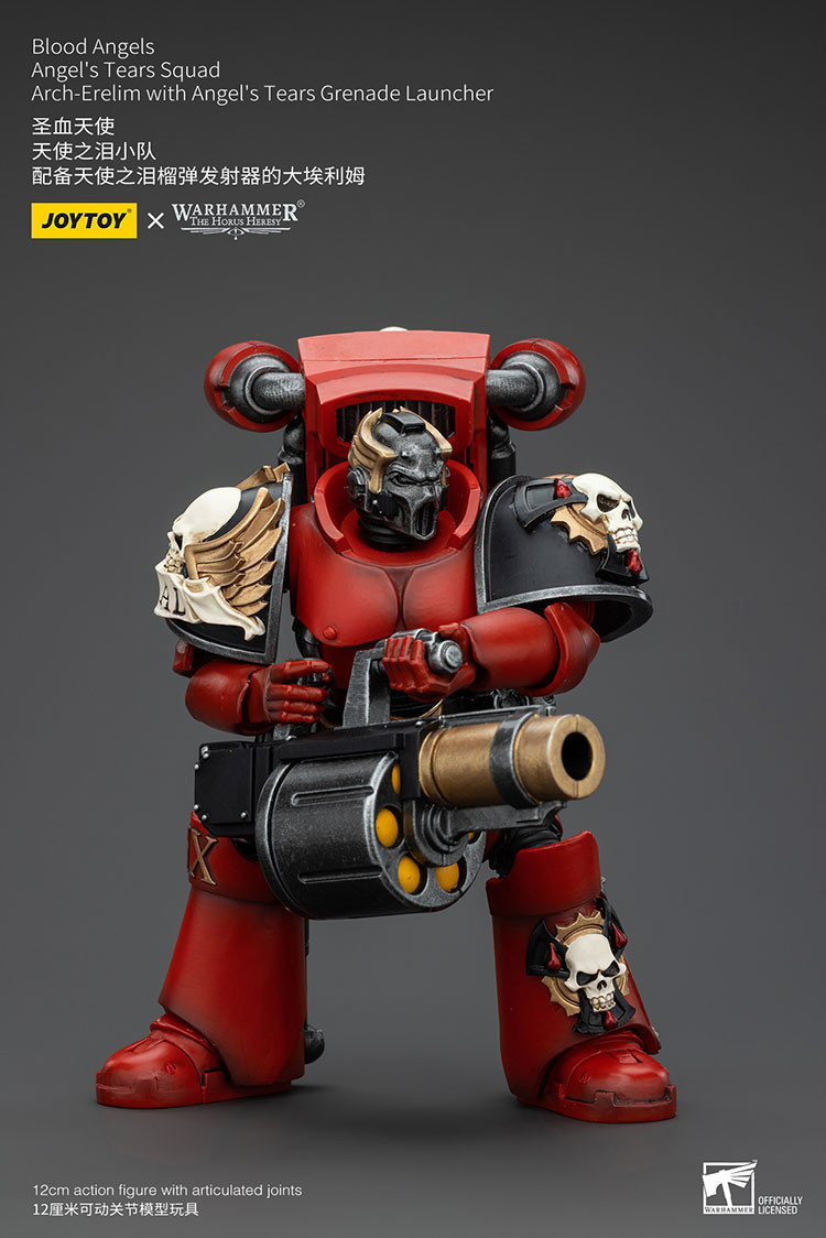 Blood Angels Angel's Tears Squad Arch-Erelim with Angel's Tears Grenade Launcher - view 9