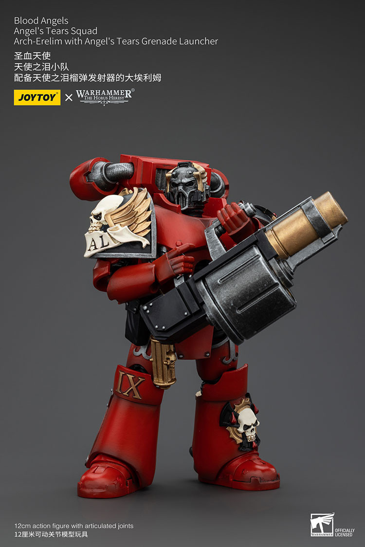 Blood Angels Angel's Tears Squad Arch-Erelim with Angel's Tears Grenade Launcher - view 7