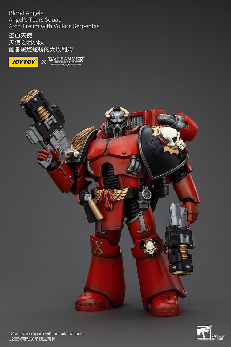 Blood Angels Angel's Tears Squad Arch-Erelim with Volkite Serpentas - view 7