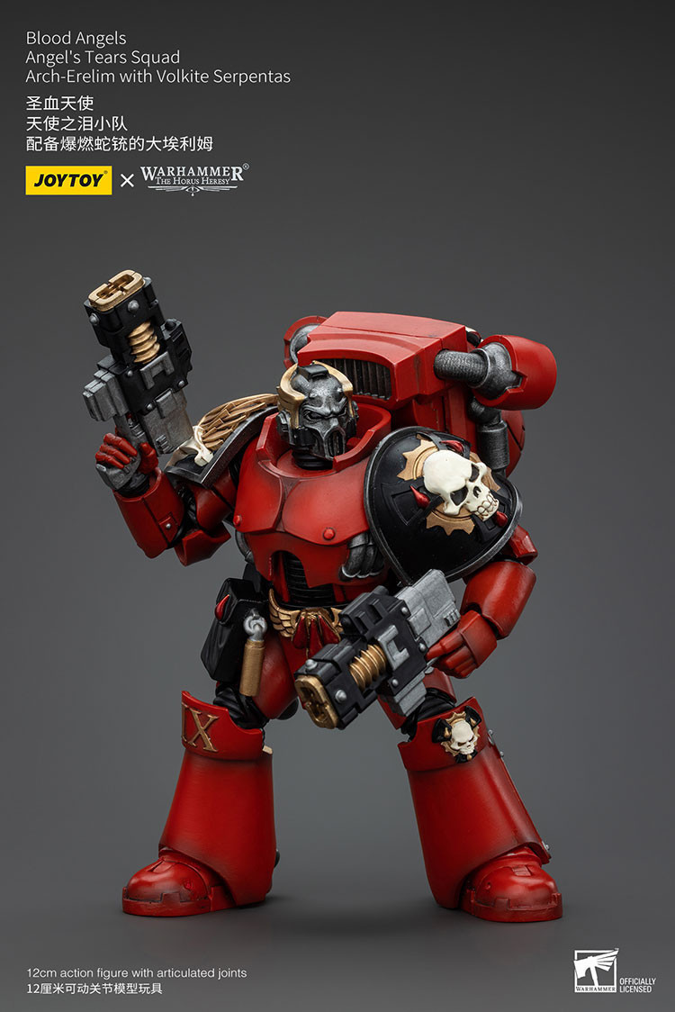 Blood Angels Angel's Tears Squad Arch-Erelim with Volkite Serpentas - view 11