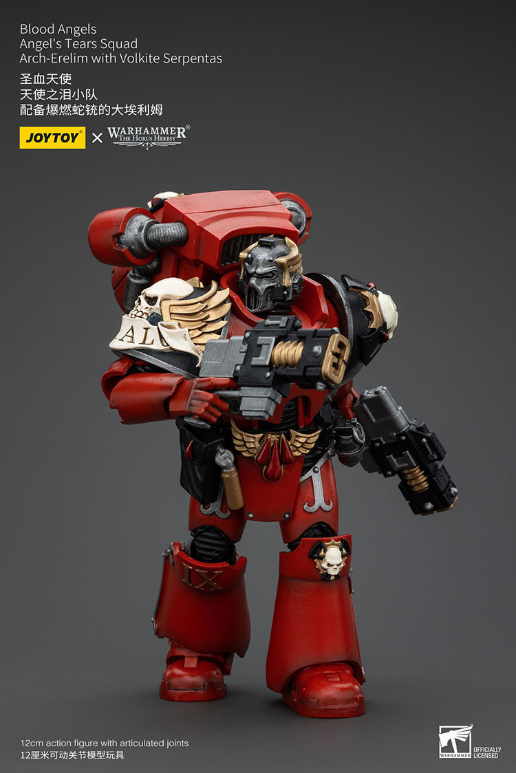 Blood Angels Angel's Tears Squad Arch-Erelim with Volkite Serpentas - view 12
