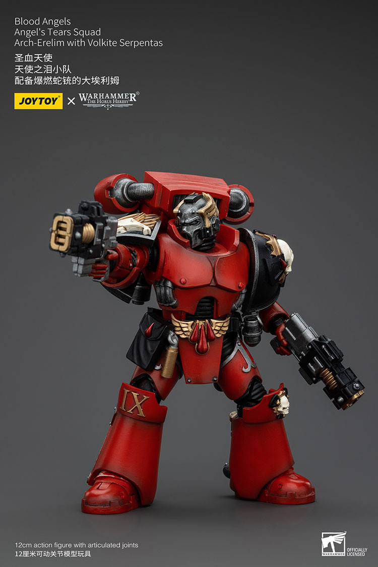Blood Angels Angel's Tears Squad Arch-Erelim with Volkite Serpentas - view 9
