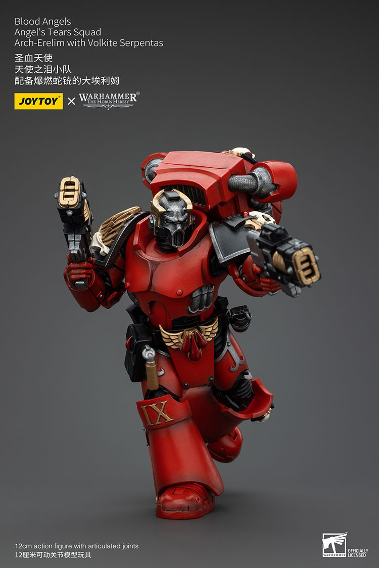 Blood Angels Angel's Tears Squad Arch-Erelim with Volkite Serpentas - view 10