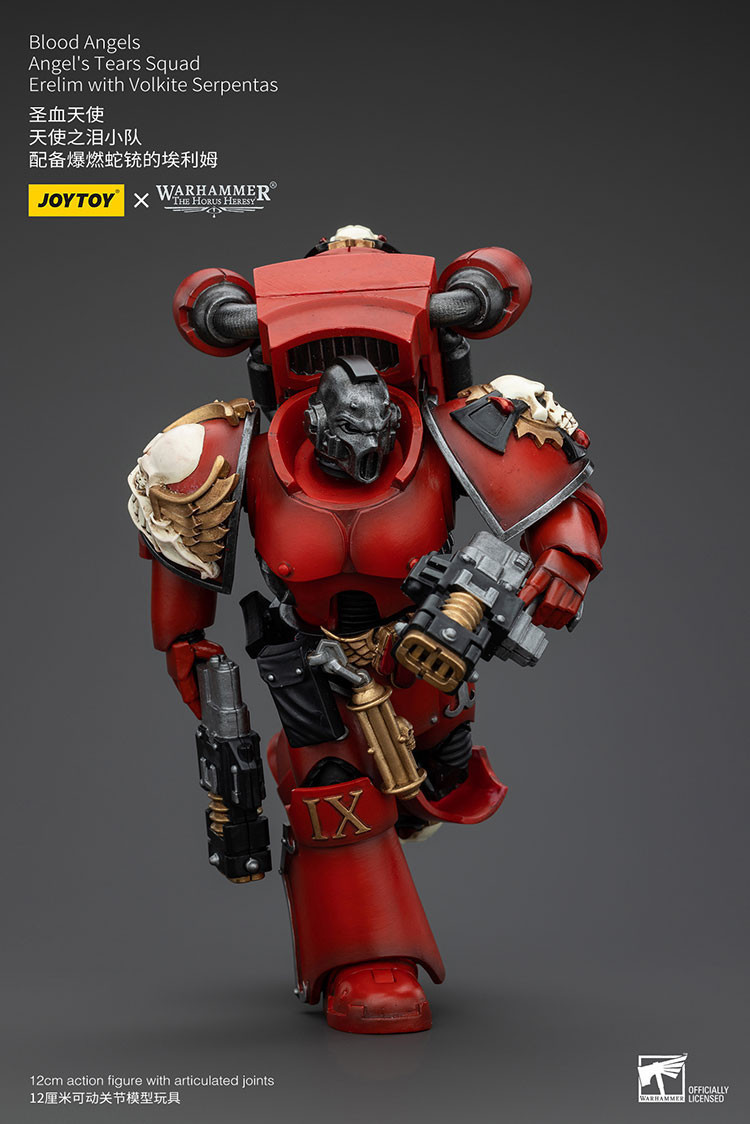 Blood Angels Angel's Tears Squad Erelim with Volkite Serpentas - view 10