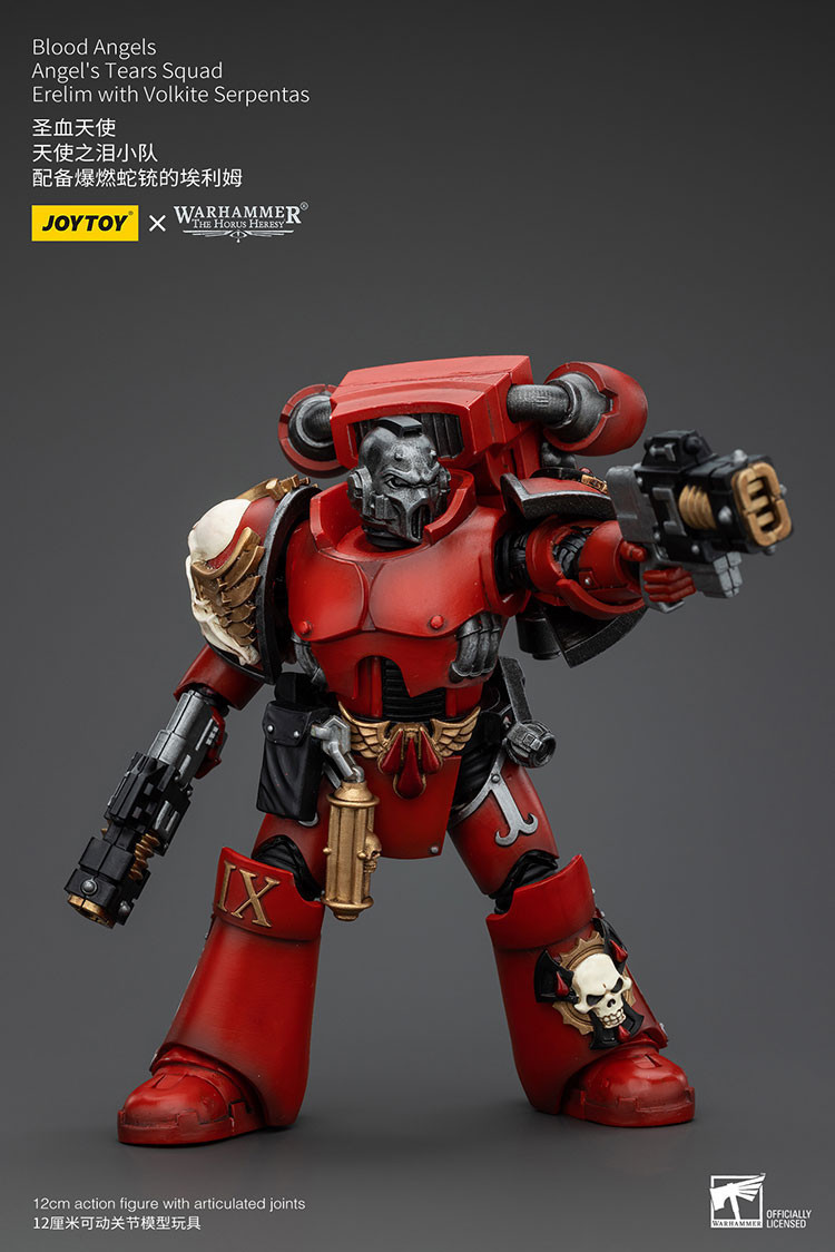 Blood Angels Angel's Tears Squad Erelim with Volkite Serpentas - view 11