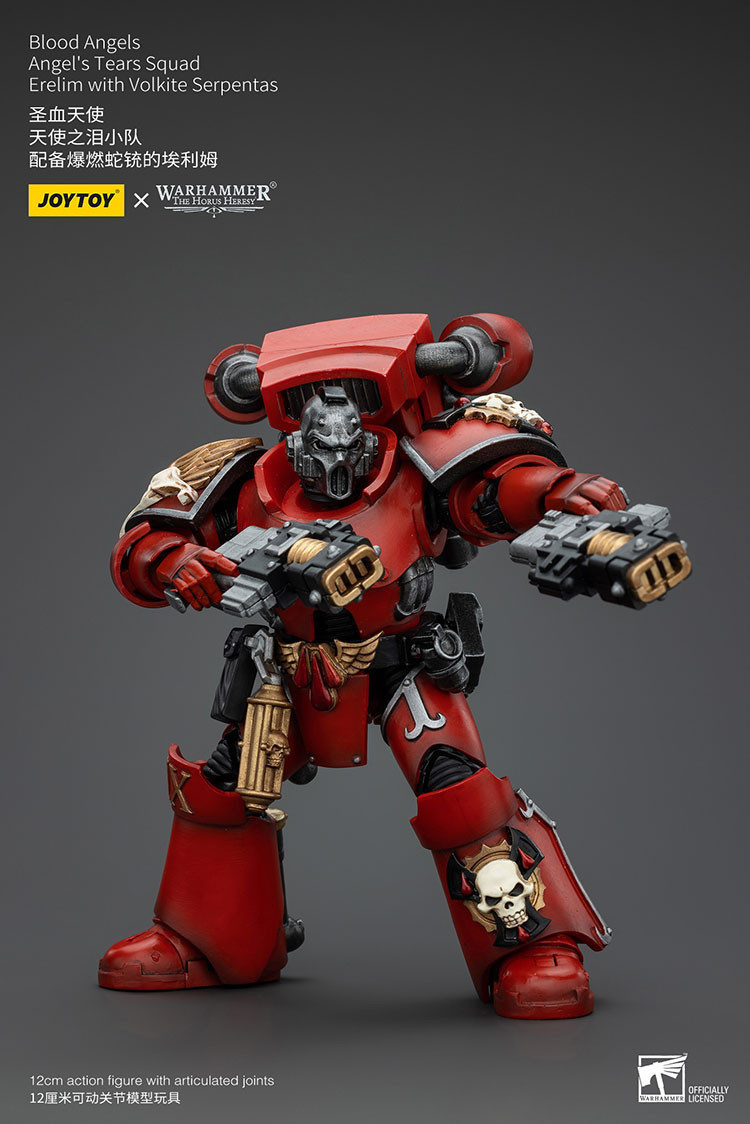 Blood Angels Angel's Tears Squad Erelim with Volkite Serpentas - view 9