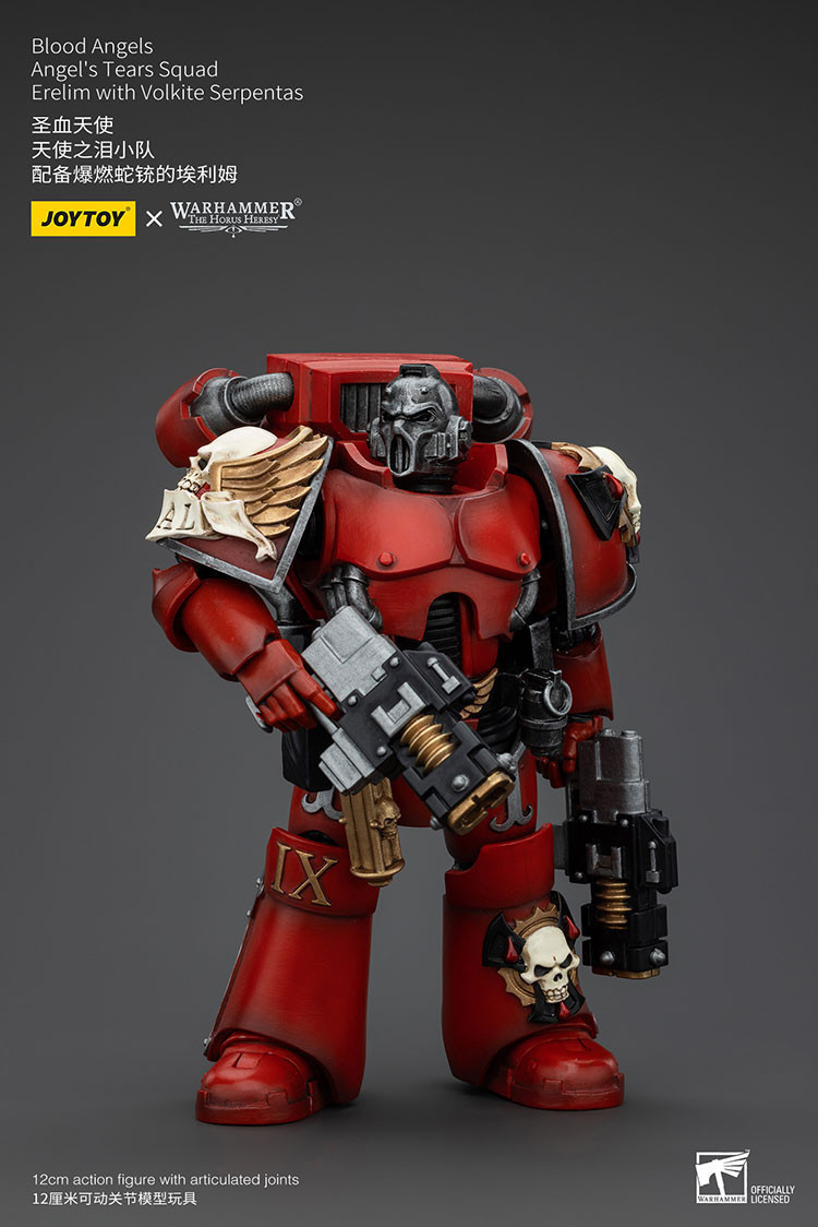 Blood Angels Angel's Tears Squad Erelim with Volkite Serpentas - view 7