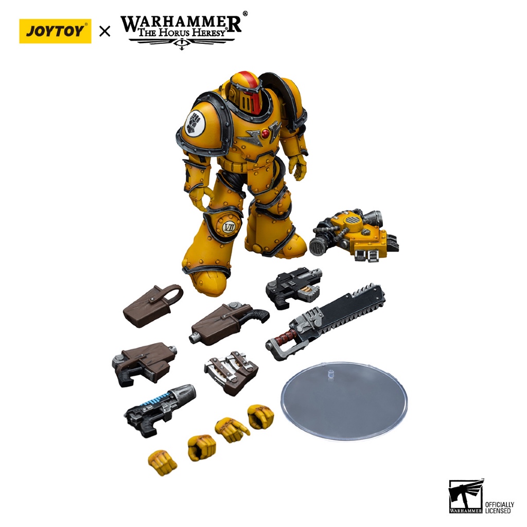 Imperial Fists Legion MkIII Despoiler Squad Sergeant with Plasma Pistol - view 2