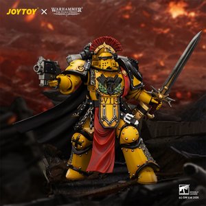 Imperial Fists Legion Praetor in Mk III Armour with Power Sword and Bolt Pistol - Premium action figure - $0.00