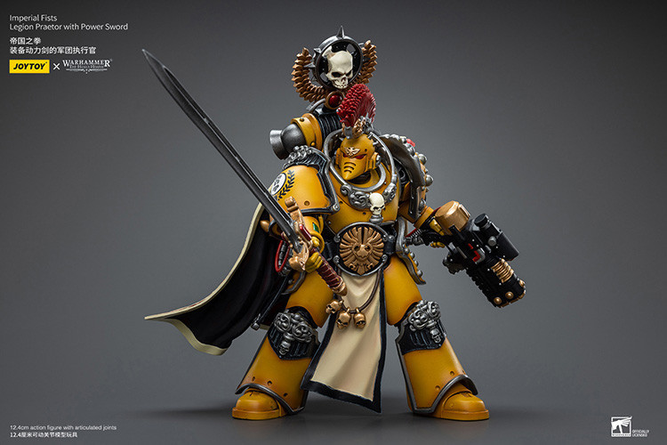 Imperial Fists Legion Praetor with Power Sword - view 16