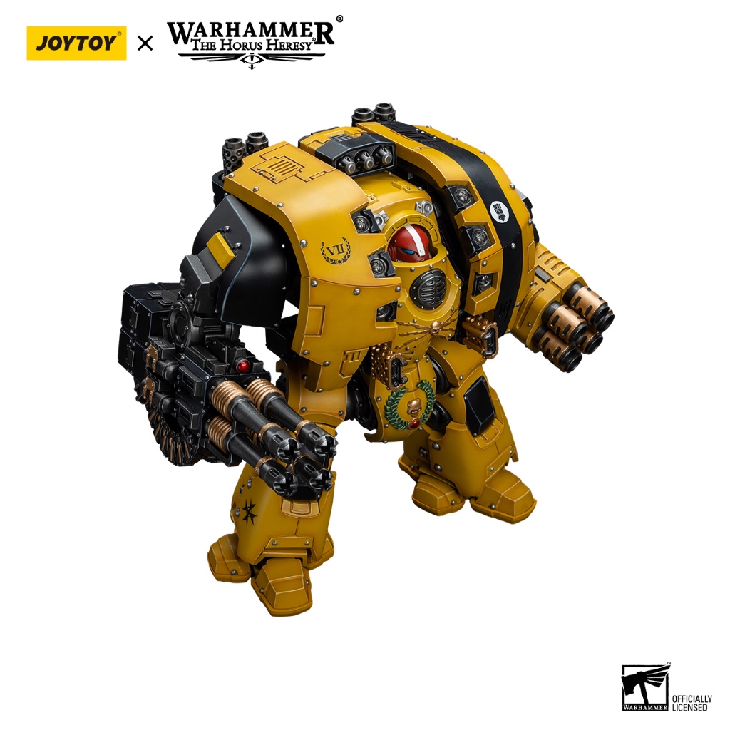 Imperial Fists Leviathan Dreadnought with Cyclonic Melta Lance and Storm Cannon - view 6