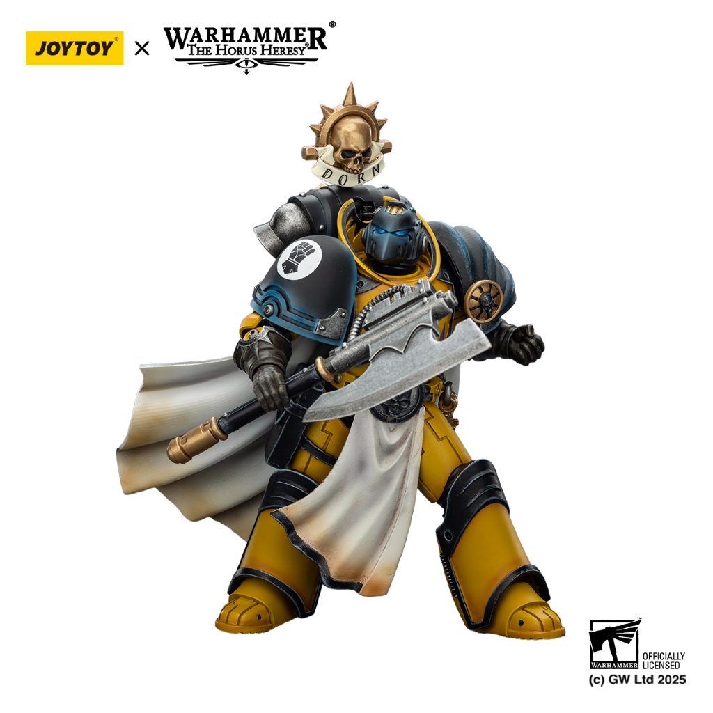 Imperial Fists Librarian Consul with Force Axe and Bolt Pistol - view 4