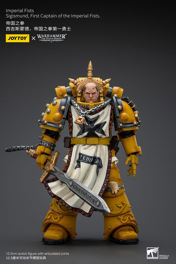 Imperial Fists Sigismund, First Captain of the Imperial Fists - view 16
