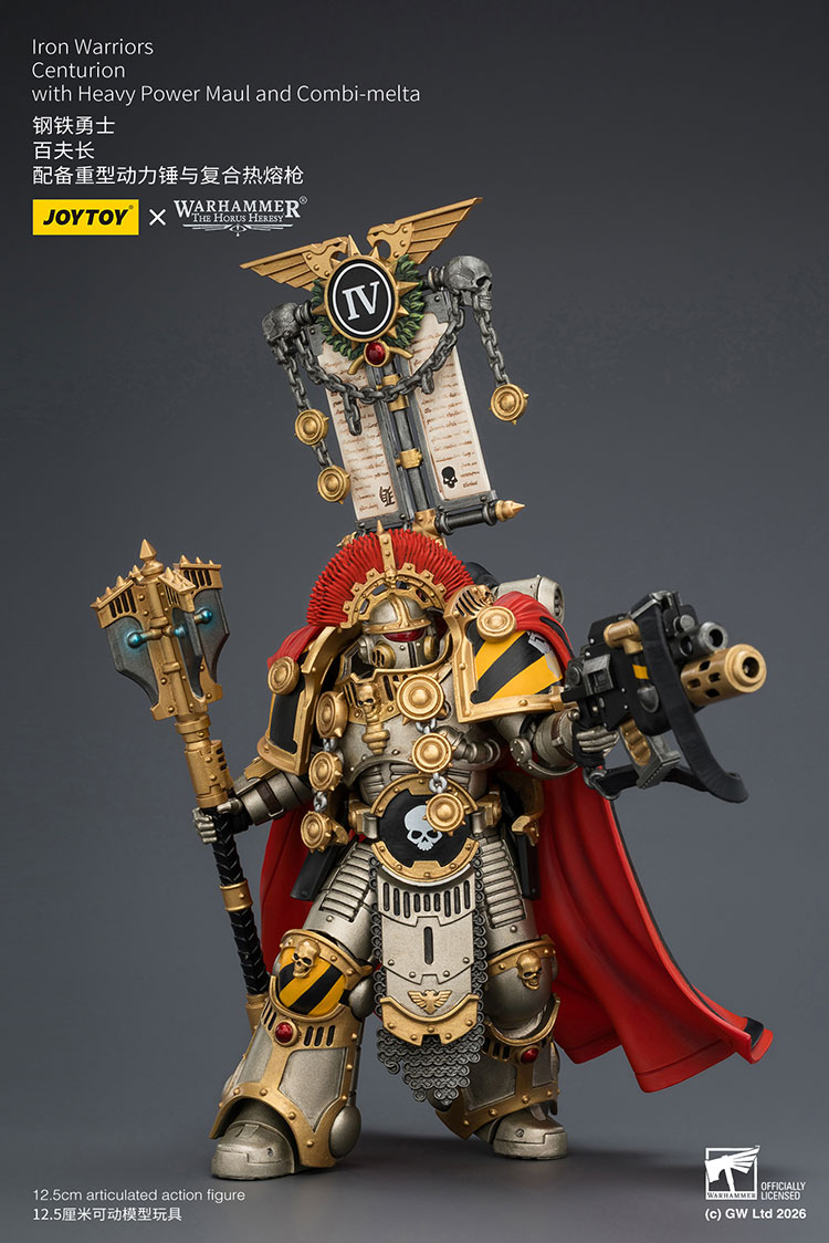Iron Warriors Centurion with Heavy Power Maul and Combi-melta - view 10