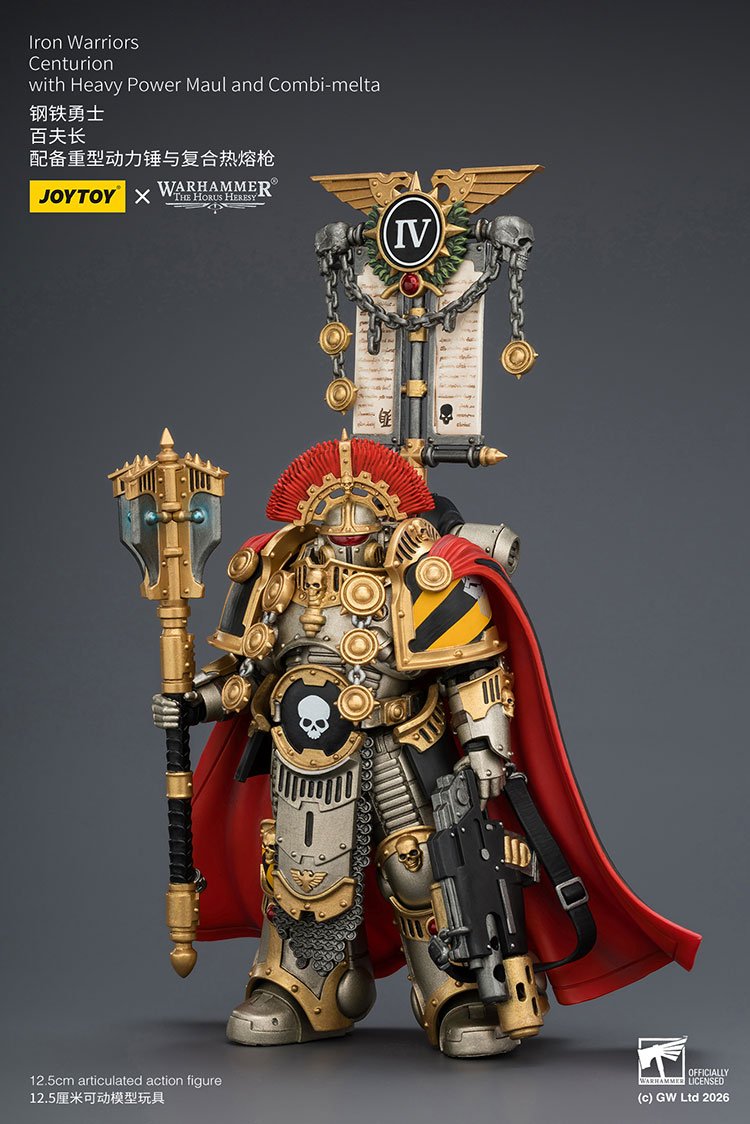 Iron Warriors Centurion with Heavy Power Maul and Combi-melta - view 8