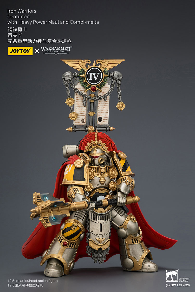 Iron Warriors Centurion with Heavy Power Maul and Combi-melta - view 12