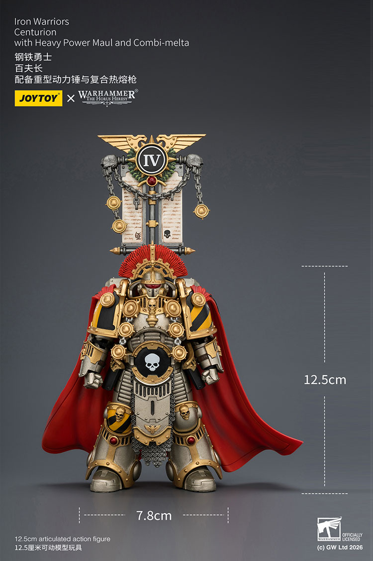 Iron Warriors Centurion with Heavy Power Maul and Combi-melta - view 15