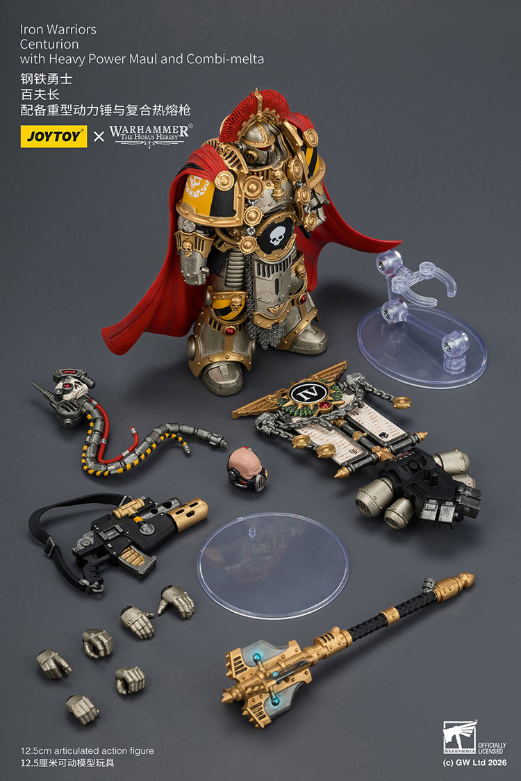 Iron Warriors Centurion with Heavy Power Maul and Combi-melta - view 16
