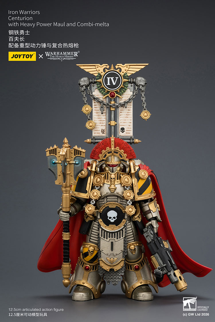 Iron Warriors Centurion with Heavy Power Maul and Combi-melta - view 7