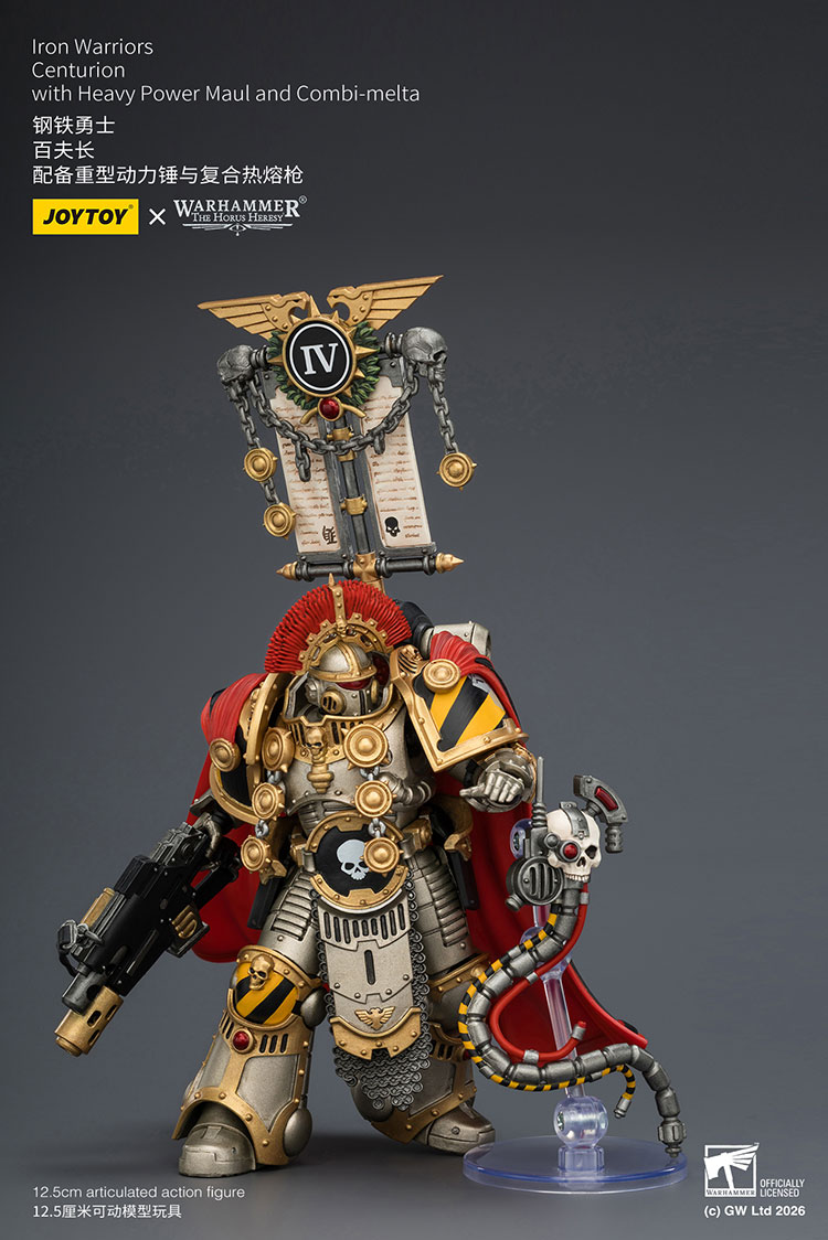Iron Warriors Centurion with Heavy Power Maul and Combi-melta - view 13