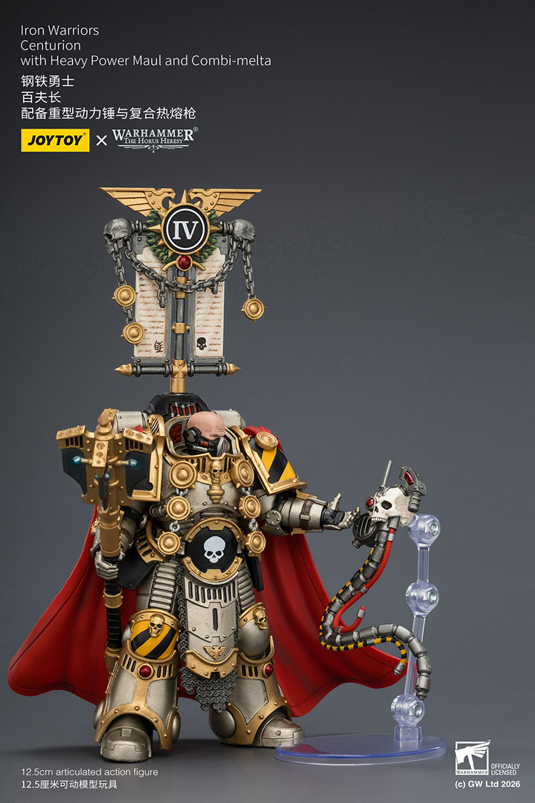 Iron Warriors Centurion with Heavy Power Maul and Combi-melta - view 14