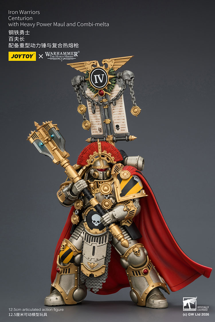 Iron Warriors Centurion with Heavy Power Maul and Combi-melta - view 11