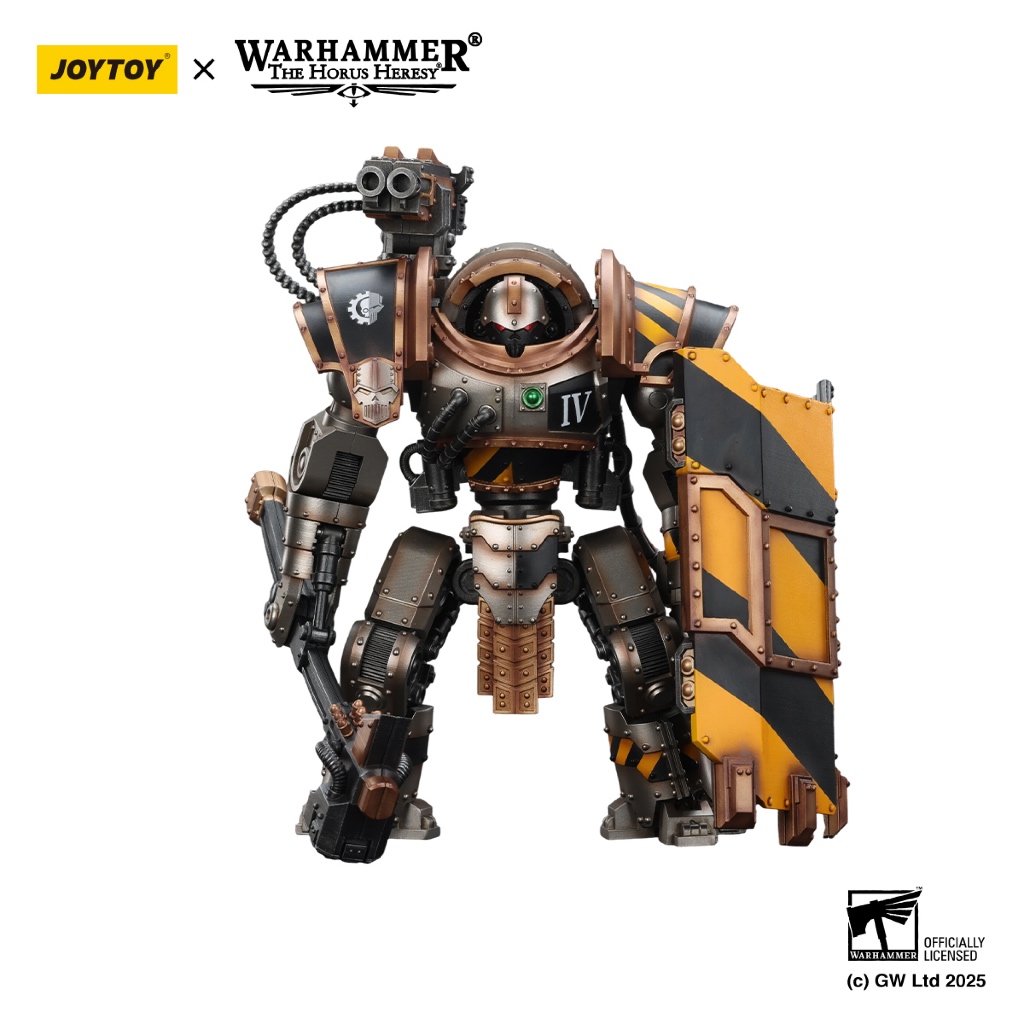 Iron WarriorsIron Circle Domitar-Ferrum Class Battle-automata with Karceri Battle Shield and Graviton Crusher - view 3